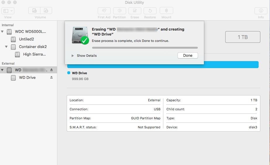 format wd elements for mac and windows